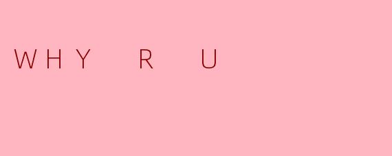 WhyRU:探寻存在与选择的深层意义